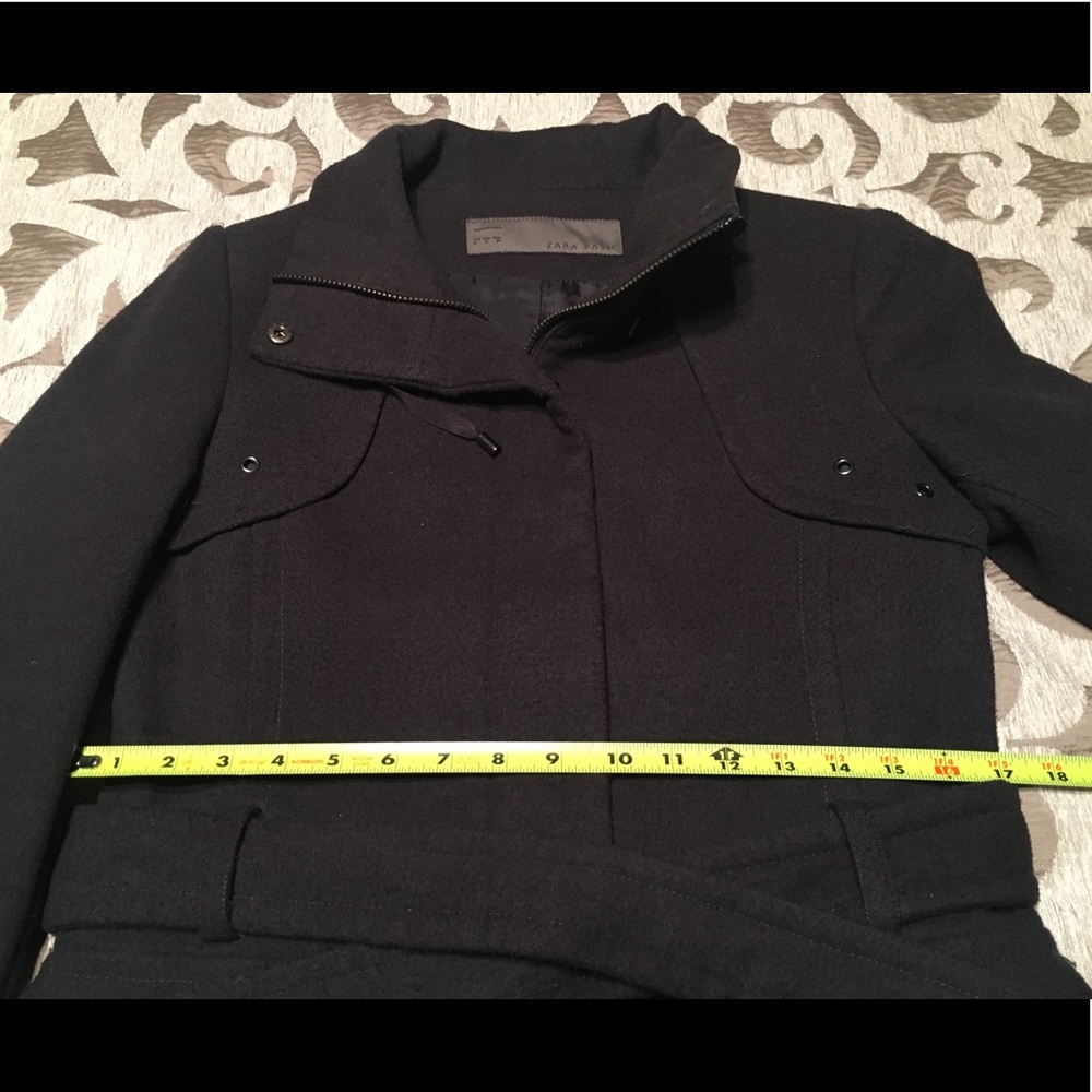 Zara Basic Gray Coat - image 8